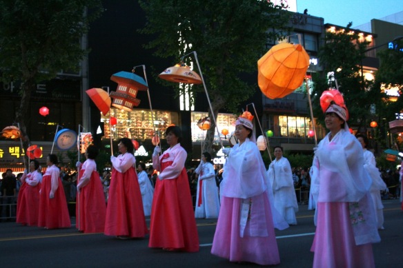 Hình ảnh lễ Phật đản tại Hàn Quốc