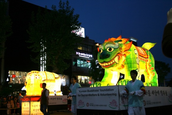 Hình ảnh lễ Phật đản tại Hàn Quốc