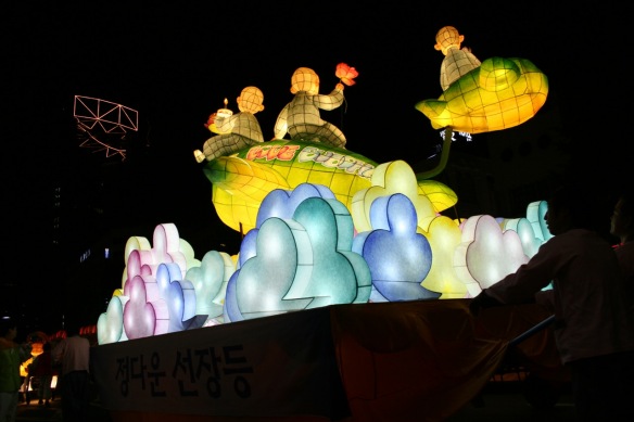 Hình ảnh lễ Phật đản tại Hàn Quốc