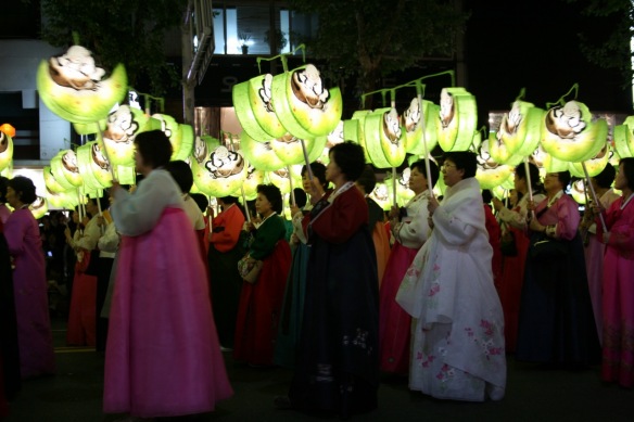 Hình ảnh lễ Phật đản tại Hàn Quốc