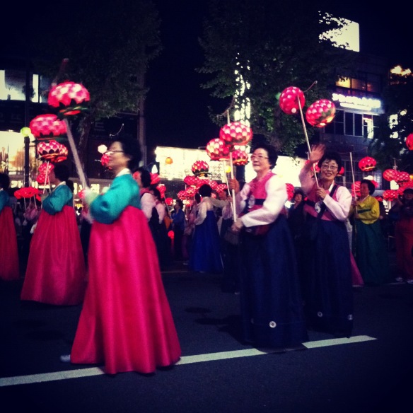 Hình ảnh lễ Phật đản tại Hàn Quốc