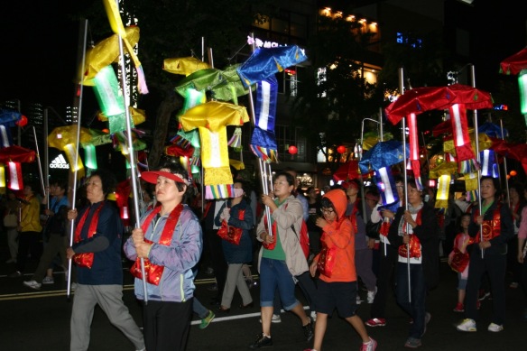 Hình ảnh lễ Phật đản tại Hàn Quốc