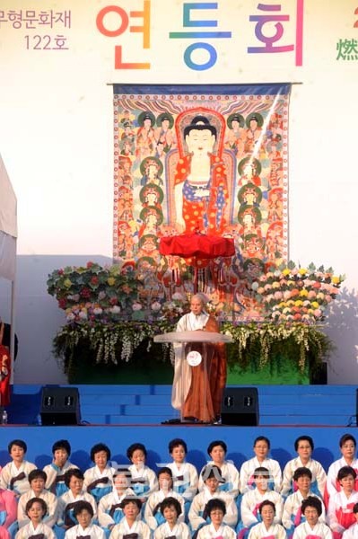 Hình ảnh lễ Phật đản tại Hàn Quốc