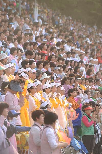 Hình ảnh lễ Phật đản tại Hàn Quốc