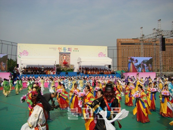 Hình ảnh lễ Phật đản tại Hàn Quốc