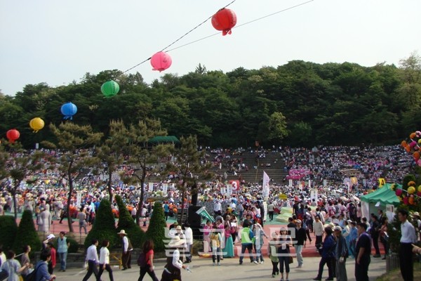 Hình ảnh lễ Phật đản tại Hàn Quốc