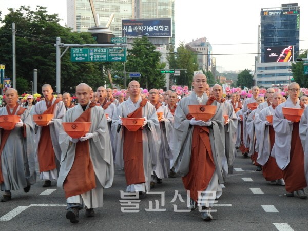 Hình ảnh lễ Phật đản tại Hàn Quốc