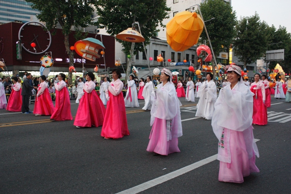 Hình ảnh lễ Phật đản tại Hàn Quốc