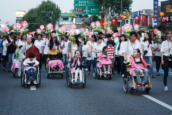 Hình ảnh lễ Phật đản tại Hàn Quốc