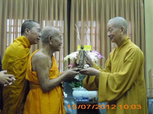 Phái đoàn Phật giáo - Bộ Tôn giáo - Nghi lễ vương quốc Camphuchia thăm hữu nghị chính thức tại TP. HCM
