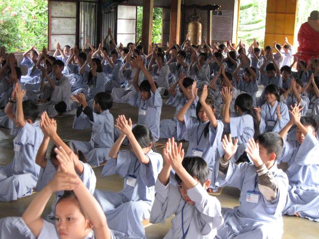 Đăk Nông: Chính thức khai mạc khóa tu mùa hè tại chùa Pháp Viên