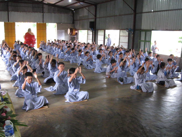 Đăk Nông: Chính thức khai mạc khóa tu mùa hè tại chùa Pháp Viên