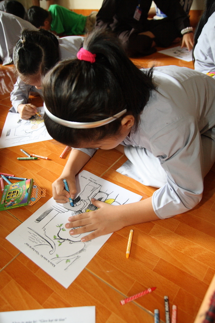 Đồng Nai: Chùm ảnh gameshow cuộc thi “Hồi trống pháp” và tô tranh với chủ đề: “Mái chùa con yêu”