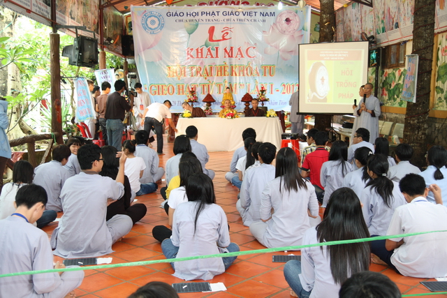 Đồng Nai: Chùm ảnh gameshow cuộc thi “Hồi trống pháp” và tô tranh với chủ đề: “Mái chùa con yêu”