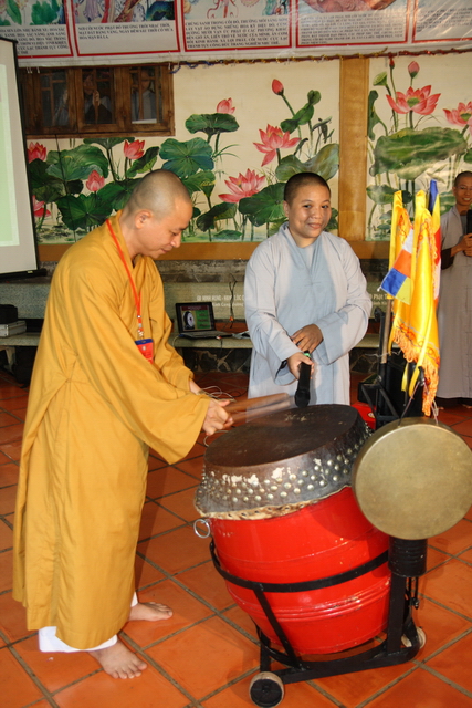 Đồng Nai: Chùm ảnh gameshow cuộc thi “Hồi trống pháp” và tô tranh với chủ đề: “Mái chùa con yêu”