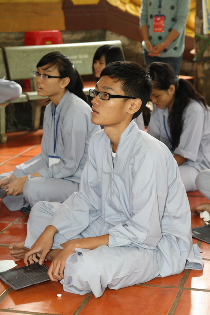 Đồng Nai: Chùm ảnh gameshow cuộc thi “Hồi trống pháp” và tô tranh với chủ đề: “Mái chùa con yêu”