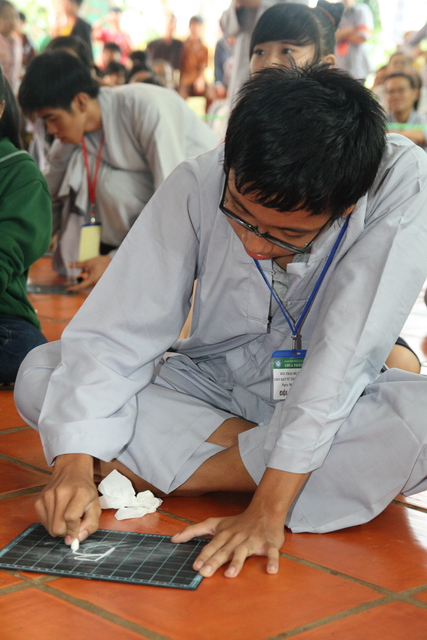 Đồng Nai: Chùm ảnh gameshow cuộc thi “Hồi trống pháp” và tô tranh với chủ đề: “Mái chùa con yêu”