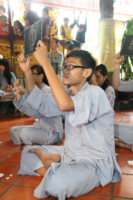 Đồng Nai: Chùm ảnh gameshow cuộc thi “Hồi trống pháp” và tô tranh với chủ đề: “Mái chùa con yêu”