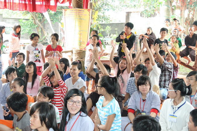 Đồng Nai: Chùm ảnh gameshow cuộc thi “Hồi trống pháp” và tô tranh với chủ đề: “Mái chùa con yêu”