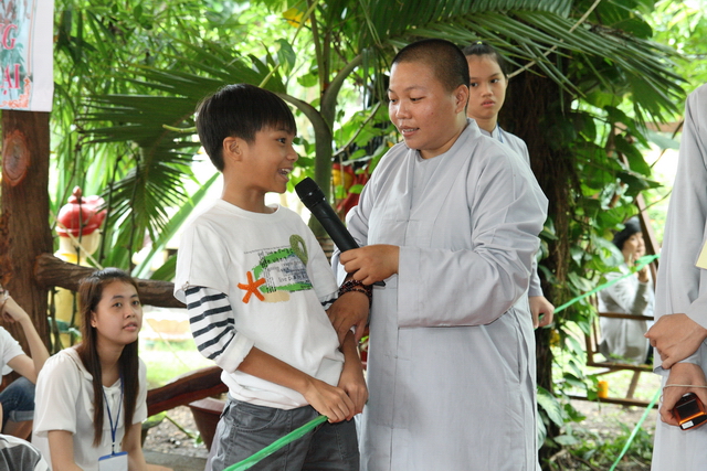 Đồng Nai: Chùm ảnh gameshow cuộc thi “Hồi trống pháp” và tô tranh với chủ đề: “Mái chùa con yêu”