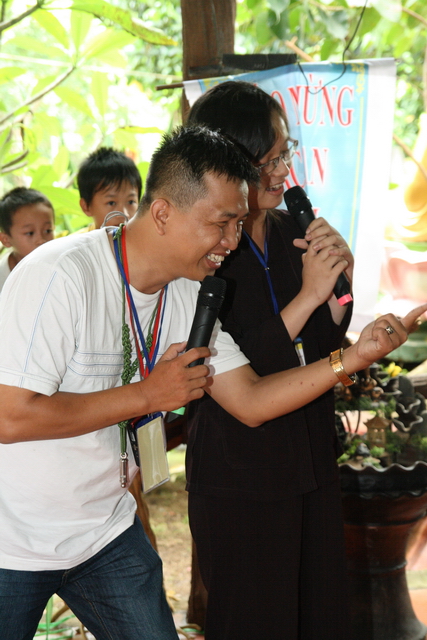 Đồng Nai: Chùm ảnh gameshow cuộc thi “Hồi trống pháp” và tô tranh với chủ đề: “Mái chùa con yêu”