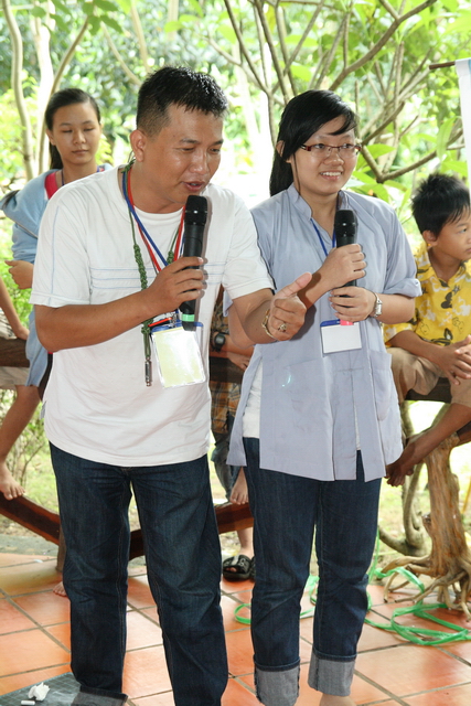 Đồng Nai: Chùm ảnh gameshow cuộc thi “Hồi trống pháp” và tô tranh với chủ đề: “Mái chùa con yêu”