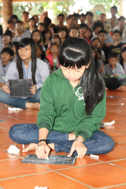 Đồng Nai: Chùm ảnh gameshow cuộc thi “Hồi trống pháp” và tô tranh với chủ đề: “Mái chùa con yêu”