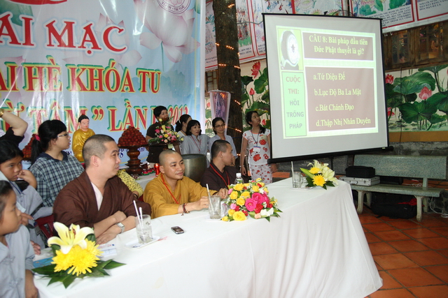 Đồng Nai: Chùm ảnh gameshow cuộc thi “Hồi trống pháp” và tô tranh với chủ đề: “Mái chùa con yêu”