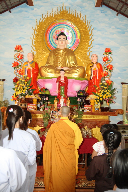 Đồng Nai: Chùm ảnh gameshow cuộc thi “Hồi trống pháp” và tô tranh với chủ đề: “Mái chùa con yêu”