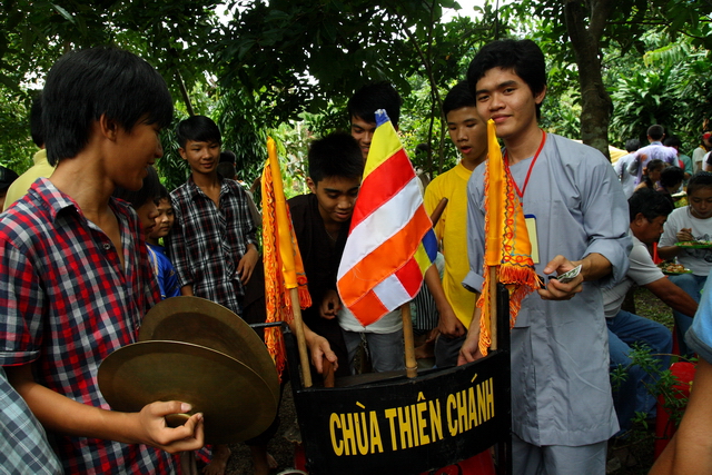 Đồng Nai: Mãi nhớ phiên chợ quê hương tại khóa tu mùa hè “Gieo hạt từ tâm” chùa Thiên Chánh