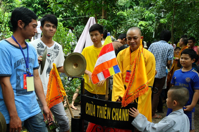 Đồng Nai: Mãi nhớ phiên chợ quê hương tại khóa tu mùa hè “Gieo hạt từ tâm” chùa Thiên Chánh