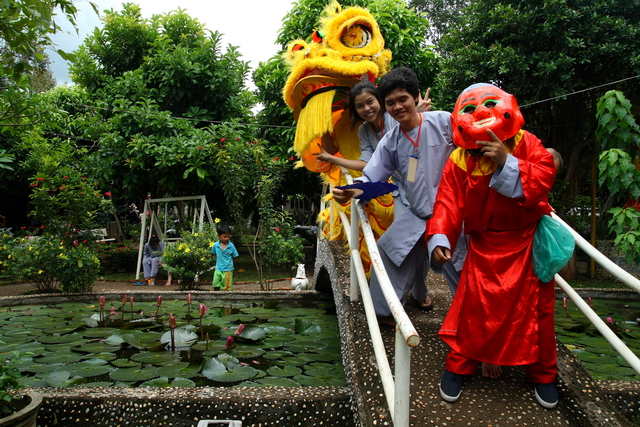 Đồng Nai: Mãi nhớ phiên chợ quê hương tại khóa tu mùa hè “Gieo hạt từ tâm” chùa Thiên Chánh