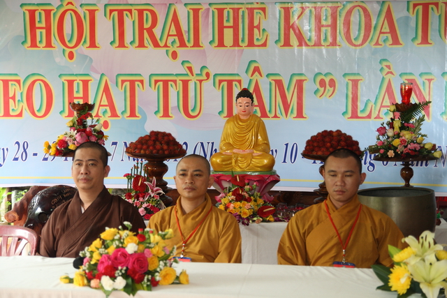 Đồng Nai: Kết thúc khóa tu mùa hè “Gieo hạt từ tâm” – chùa Thiên Chánh