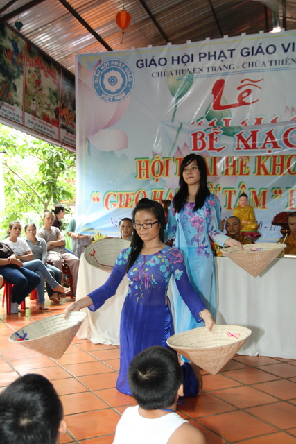 Đồng Nai: Kết thúc khóa tu mùa hè “Gieo hạt từ tâm” – chùa Thiên Chánh