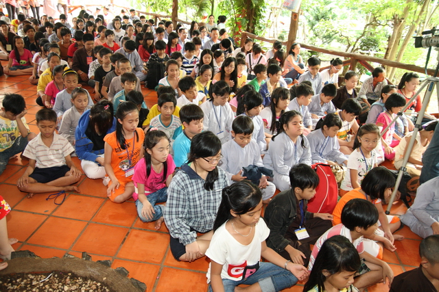 Đồng Nai: Kết thúc khóa tu mùa hè “Gieo hạt từ tâm” – chùa Thiên Chánh