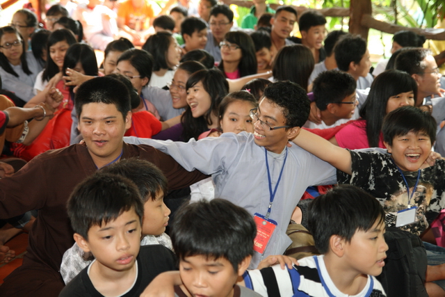Đồng Nai: Kết thúc khóa tu mùa hè “Gieo hạt từ tâm” – chùa Thiên Chánh