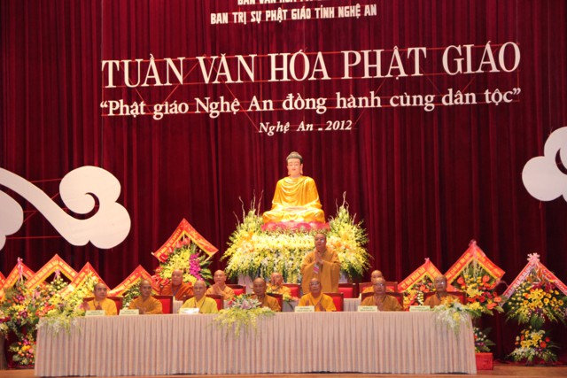 Nghệ An: Khai mạc “Tuần văn hóa Phật giáo”