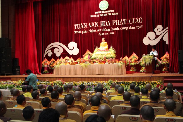 Nghệ An: Khai mạc “Tuần văn hóa Phật giáo”