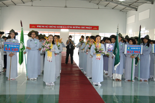 Đồng Nai: Khai mạc trại Tâm Chánh lần 8, ngày Hạnh của ngành Nữ GĐPTVN