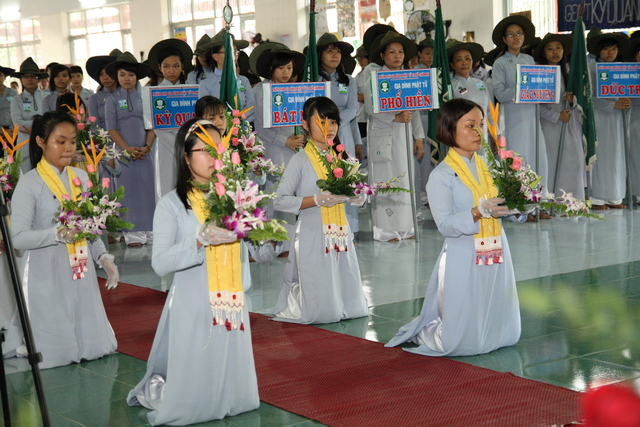 Đồng Nai: Khai mạc trại Tâm Chánh lần 8, ngày Hạnh của ngành Nữ GĐPTVN