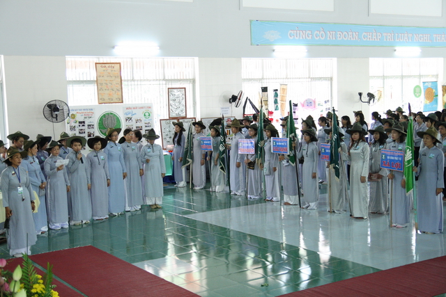 Đồng Nai: Khai mạc trại Tâm Chánh lần 8, ngày Hạnh của ngành Nữ GĐPTVN