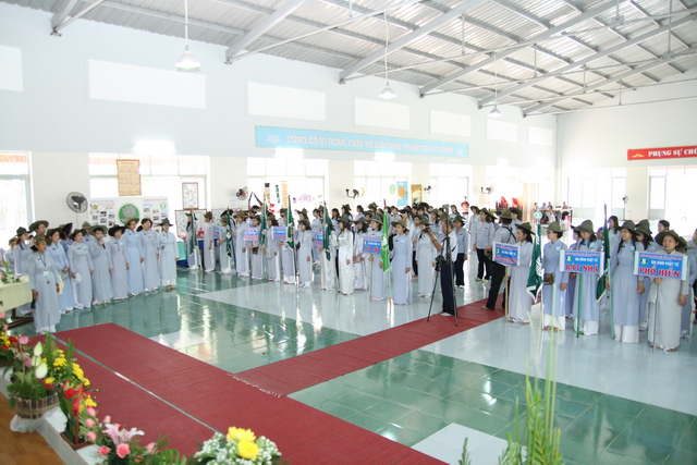 Đồng Nai: Khai mạc trại Tâm Chánh lần 8, ngày Hạnh của ngành Nữ GĐPTVN