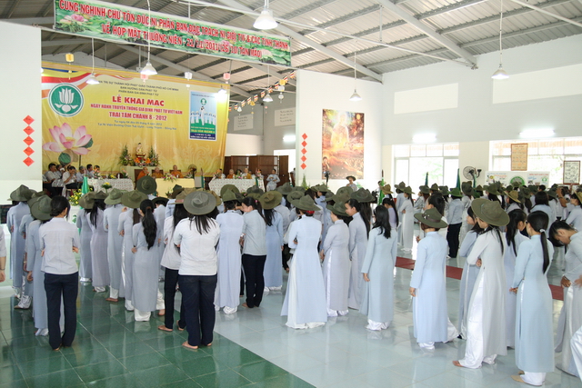 Đồng Nai: Khai mạc trại Tâm Chánh lần 8, ngày Hạnh của ngành Nữ GĐPTVN
