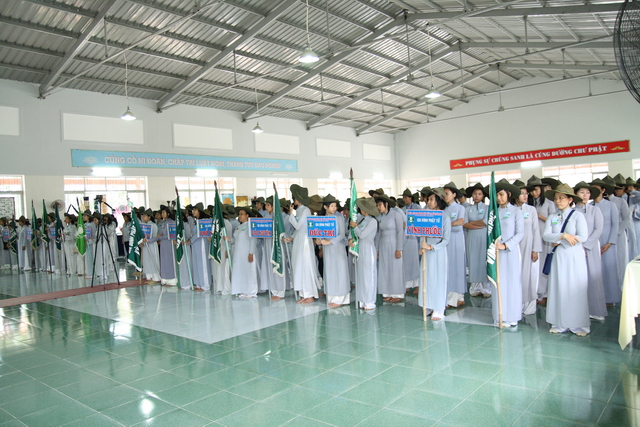 Đồng Nai: Khai mạc trại Tâm Chánh lần 8, ngày Hạnh của ngành Nữ GĐPTVN