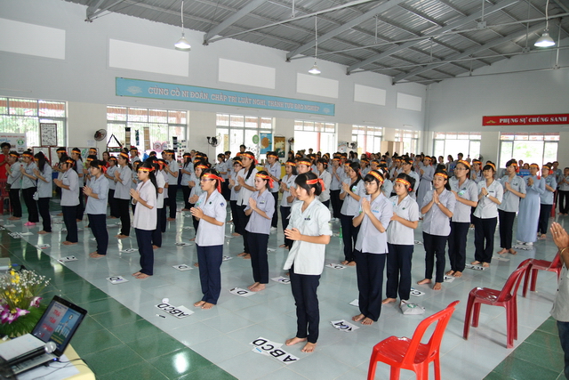 Đồng Nai: Trại Hạnh ngành Nữ - Ấn tượng cuộc chạy đua: “Hồi trống pháp”