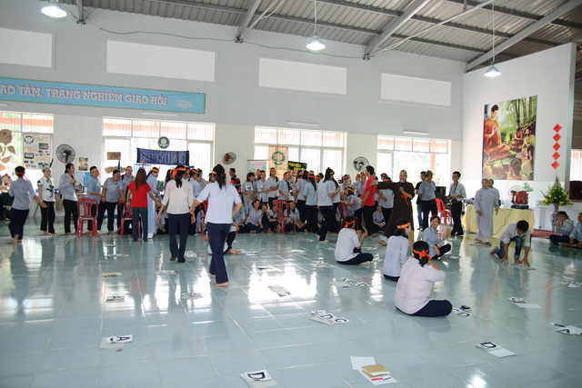 Đồng Nai: Trại Hạnh ngành Nữ - Ấn tượng cuộc chạy đua: “Hồi trống pháp”
