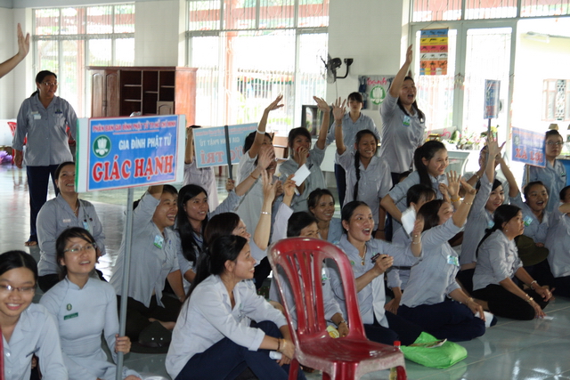 Đồng Nai: Trại Hạnh ngành Nữ - Ấn tượng cuộc chạy đua: “Hồi trống pháp”