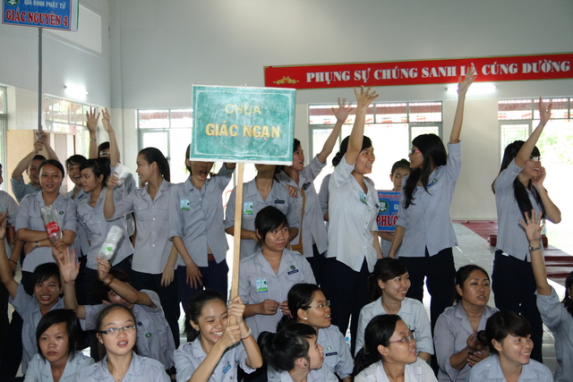 Đồng Nai: Trại Hạnh ngành Nữ - Ấn tượng cuộc chạy đua: “Hồi trống pháp”