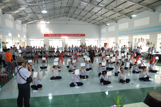 Đồng Nai: Trại Hạnh ngành Nữ - Ấn tượng cuộc chạy đua: “Hồi trống pháp”