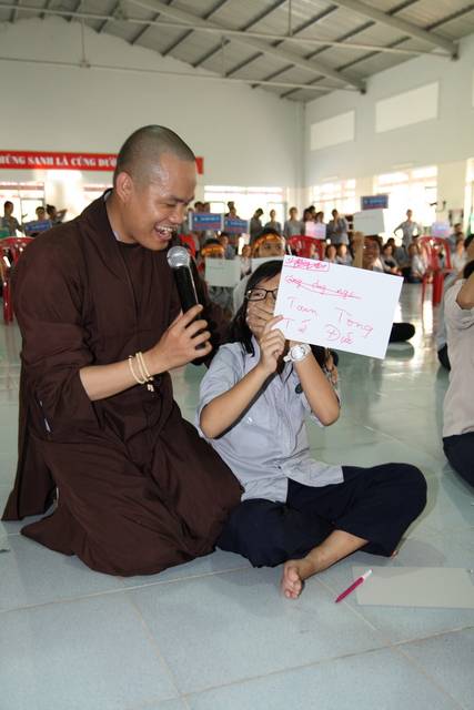 Đồng Nai: Trại Hạnh ngành Nữ - Ấn tượng cuộc chạy đua: “Hồi trống pháp”